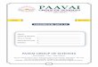 PAAVAI GROUP OF SCHOOLS...DIRECTOR’S PROFILE Dr. C. SATISH, M.Com, B.Ed., Ph.D RECIPIENT OF PRESIDENT AWARD SENIOR PRINCIPAL & DIRECTOR Dr. C. Satish is the Director, of Paavai Group