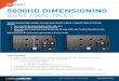 5000HD DIMENSIONING BEST PRACTICES - Librestream · The Dimensioning feature provides on screen measurements in Metric or Imperial. There are 3 display options: • Axis: provides