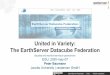 United in Variety: The EarthServer Datacube FederationEarthServer Federation :: EGU :: ©2020 rasdaman EarthServer Agile, location-transparent analysis + fusion + visualization ready