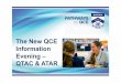 The New QCE Information Evening – QTAC & ATAR · • Year 10 pathway talk on QTAC, TAFE, SATs –Tuesday 24 July P1 • Year 10 HOD presentations & Pathways subject selection booklet