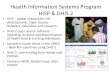 Health Information Systems Program HISP & DHIS 2health.bmz.de/events/Events_2011-2014/HIS... · PEPFAR • Partners: WHO, Global Fund, GAVI, UNICEF . South Africa Nigeria Tanzania