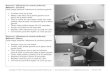 Exercice 1 (Étirement du muscle piriforme) Méthode 1 ......Méthode 1 (Couché) Cette image présente l’étirement du piriforme gauche • Couchez-vous sur le dos • Mettez votre