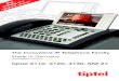 tiptel · 2016. 9. 10. · tiptel. The Innovative IP Telephone Family. Made in Germany. tiptel 3110, 3120, 3130, KM 27. tap-proof version!
