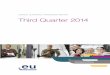 EURID’S QUARTERLY PROGRESS REPORT Third Quarter 2014 · The first initiative to estab-lish .eu as a European top-level domain (TLD) was taken in 1999 by the European Council. Subse-