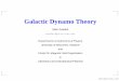 Galactic Dynamo Theory - UCSBonline.itp.ucsb.edu/online/dynamo08/zweibel/pdf/... · 2 diffusion coefﬁcient D ∼ c2 3ν Gyroresonant excitation of Alfven waves by bulk streaming