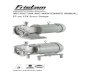 INSTRUCTION AND MAINTENANCE MANUAL: FP FPX SERIES …€¦ · The motors used on both the FP and FPX style pumps are standard NEMA totally enclosed fan cooled (TEFC) motors. They