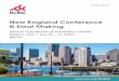 New England Conference & Deal Making · 6 New England Conference & Deal Making DIVISIONAL VOLUNTEER LEADERSHIP Seth Geldzahler, ICSC Eastern Division Vice President, Bed Bath and