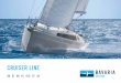 CRUISER LINE - Istion Yachtingformance with the new line of BAVARIA CRUISERS. With a choice of seven models ranging from 33 feet to 56 feet, you can customise your boat from the numerous