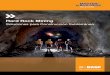 Hard Rock Mining brochure ES - Interempresas · 2016. 3. 18. · Hard Rock Mining 3 de Master Builders Solutionss Dominar los retos de la construcción subterránea requiere del socio