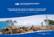 Office of the United Nations High Commissioner for Human ...2 | Protecting the Human Rights of Internally Displaced Persons in Natural Disasters that natural disasters have a considerable