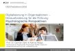 Digitalisierung in Organisationen Herausforderung für die Führung · 2018. 11. 6. · Digitalisierung in NPO-Organisationen Digitalisierung als Chance:-Digitale Angebote, Öffentlichkeitsarbeit,