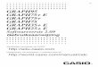 GRAPH95 75+ E 75+ 75 35+ E 25+ E - CASIO… · 2. 2e tot 6e-graads vergelijkingen van een hogere orde .....4-2 3. Berekeningen oplossen (Solve ... Alle verklaringen in deze handleiding