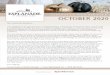 LIFESTYLE NEWSLETTER · 2020. 10. 5. · LIFESTYLE NEWSLETTER Dear Esplanade Residents, I am delighted to be appointed your Lifestyle Manager at Esplanade at Hacienda Lakes. I know