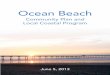 Ocean Beach - San Diego...Ocean Beach Community Plan and Local Coastal Program Intro 05 T The Vision for Ocean Beach The Ocean Beach community plan includes land use recommendations