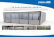 11x17 Modular Brochure-2016a - Porta-King Building Systems...Platforms. Heavy-duty structural steel components designed in accordance to IBC building code. Shuttle Prefabricated Shelters:
