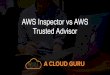 S6 L18 Inspector vs Trusted Advisor - Amazon Web Services… · AWS INSPECTOR VS AWS TRUSTED ADVISOR Amazon Inspector is an automated security assessment service that helps improve