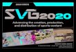 2020 DECK - sportsvideo.org€¦ · SPORTSTECH JOURNAL –Spring Edition, April Delivery DELIVERED TO 5,000 INDUSTRY EXECUTIVES Technology publication for sports-video production