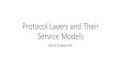 Protocol Layers and Their Service Models · network applications and their application-layer protocols reside. The Internet’s application layer includes many protocols, such as