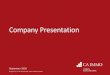Company Presentation · Company Presentation. STRATEGY. 86% 5% 8% 1% Investment properties Land reserves Active development projects Short-term properties 3 Company Snapshot and Strategy