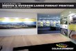 LEADERS IN INDOOR & OUTDOOR LARGE FORMAT PRINTING · INDOOR & OUTDOOR LARGE FORMAT PRINTING SIGNAGE AND DISPLAYS. CONTENTS 2 Showrooms 4 Customised window graphics 6 Display systems