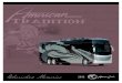 2012 AMERICAN TRADITION - RVUSA.comlibrary.rvusa.com/brochure/2012_at_b.pdf| 2012 AMERICAN TRADITION Master Suite shown in Champagne & Pearls interior décor with Ebony Glaze Regency