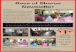 Rose of Sharon Newsletter...Rose of Sharon Newsletter Dear Partners, Greetings in Jesus Precious name! We are greatful to God for leading us throughout this year. We have come slow