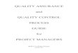 Quality Assurance and Quality Control Process Guide for ... The MDOT Quality Assurance/Quality Control