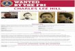 CHARLES LEE HILL - FBI · Charles Lee Hill is wanted for his alleged involvement in a series of violent crimes that occurred in November of 1971. On November 8, 1971, 
