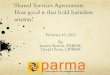 Shared Services Agreements How good is that hold harmless ... · into “joint ventures” between public agencies, non-profits or the private sector. Understanding these types of