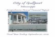 CITY OF GULFPORT, MISSISSIPPIthe certificate of Achievement for Excellence in Financial Reporting awarded for the 2002 CAFR. (II) The Financial Section includes: Management’s Discussion