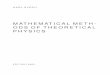 Mathematical Methods of Theoretical Physicstph.tuwien.ac.at/~svozil/publ/2013-m.pdf · 2014. 6. 23. · AHilbert space quantum mechanics and quantum logic 259 A.1Quantum mechanics259