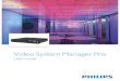 Video System Manager Pro - Color Kinetics · Welcome to Video System Manager Pro 4 Key Features 4 About this Guide 5 ... Gamma Correction 37 Video Smoothing 39 Interlacing (Analog