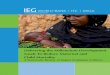 Delivering the Millennium Development Child Mortality - OECD...some sense of context to aid in the judicious application of lessons learned to other environments. Before establishing