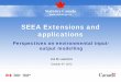 SEEA Extensions and applications · 2015. 5. 1. · 24 Dairy product manufacturing 15.46 16.25 16.98 15.88 15.43 25 Meat product manufacturing 15.87 16.67 17.11 16.34 15.67 26 Seafood