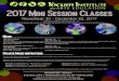 2017 Mini Session Classes - yocuminstitute.org€¦ · Lessons are ongoing for 4 sessions throughout the year. Students can opt to continue during an additional summer session. The