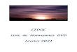 CEDOC Liste de Nouveautttétééés DVDs DVD Hiver 2020 · Carouge : Studio GDS, cop. 2015. 1 DVD-Vidéo (env. 99 min.) Cote : 791 SCH Résumé : Né à Reconvilier, en Suisse, en