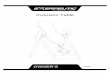 Exerpeutic Stretch 300 Inversion Table User Manual€¦ · This inversion table was designed and built for optimum safety. ... 001 Backrest (#5503) 1 026 Ring Pin Ø8x63.5mm 1 002