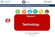 Theme 5 - Food and Agriculture Organization · Theme 5: Technology Activities • Technology presentation. • Capacity building (App, website) • Setup of 7 pilot measurement sites