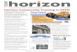 Horizon Newsletter Issue 1horizoncommunitytraining.co.uk/wp-content/uploads/...Horizon Community Training Newsletter Issue 1 Horizon Community Training is O Y R PEN Horizon Community