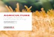 AGRICULTURE - Business Events Canada€¦ · food retailers and wholesalers, and foodservice providers. Segments/subsectors include: • Ag-Biotechnologies • Agri-Inputs and Technologies