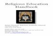 Religious Education Handbook€¦ · Religiosa Saint Thomas Aquinas Catholic Church 725 South 250 East Hyde Park, Utah 84318 Oficina : 435-752-1478 Religious Education Coordinator: