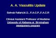 A. A. Vasculitis Updateira7congress.sums.ac.ir/editor_file/Dr_ Fallahi.pdf · • Prednisone 1mg/kg 2-4 weeks • Taper by;-10 mg q 2-4 wks until 40 mg / day-5 mg q 2-4 wks until