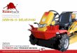 The hardworking Razorback All Terrain ride on mower ...€¦ · • Ultra tough shaft drive for strength and durability • Easy and safe control layout so anyone can operate •