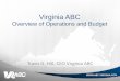 TITLE GOES HERE - Virginiasfc.virginia.gov/pdf/Public Safety/2018/012418_No2_ABC.pdf · • Timing of Holidays ... –Multi-channel sales (ecommerce) –Real-time inventory –Customer