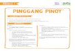 PINGGANG PINOY - DepEd-CATANDUANESdepedrovcatanduanes.com/files/GR02_M01_Guide-for-Teachers.pdf · 3. After presenting all the slides in Part 1, ask the students to stand up, and