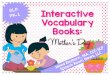 PK-1 Vocabulary Books: Mother’s Day · celebrate them on Mother’s Day! Mother’s Day Speech Room News Speech Room News 2 . Moms read to us. Moms cook for us. Speech Room News