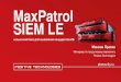 New MaxPatrol SIEM LE - Positive Technologies · 2016. 10. 14. · • 69% респондентов ищут возможность сократить стоимость siem •