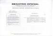 REGISTRO OFICIAL · REGISTRO OFICIAL Administración del Sr. Ledo. Lenfn IMoreno Garcés ... declaratoria de inconstitucionalidad de las enmiendas constitucionales, dispone ... En