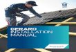New GERARD INSTALLATION MANUAL · 2017. 8. 23. · ROOFS’ EXPERIENCE This comprehensive installation manual has been designed to assist with all aspects of installing Gerard® roofs