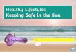Keeping Safe in the Sun€¦ · Healthy Lifestyles Keeping Safe in the Sun Wha. The sun gives off different types of energy. Do you know what types of energy the sun gives off? Invisible